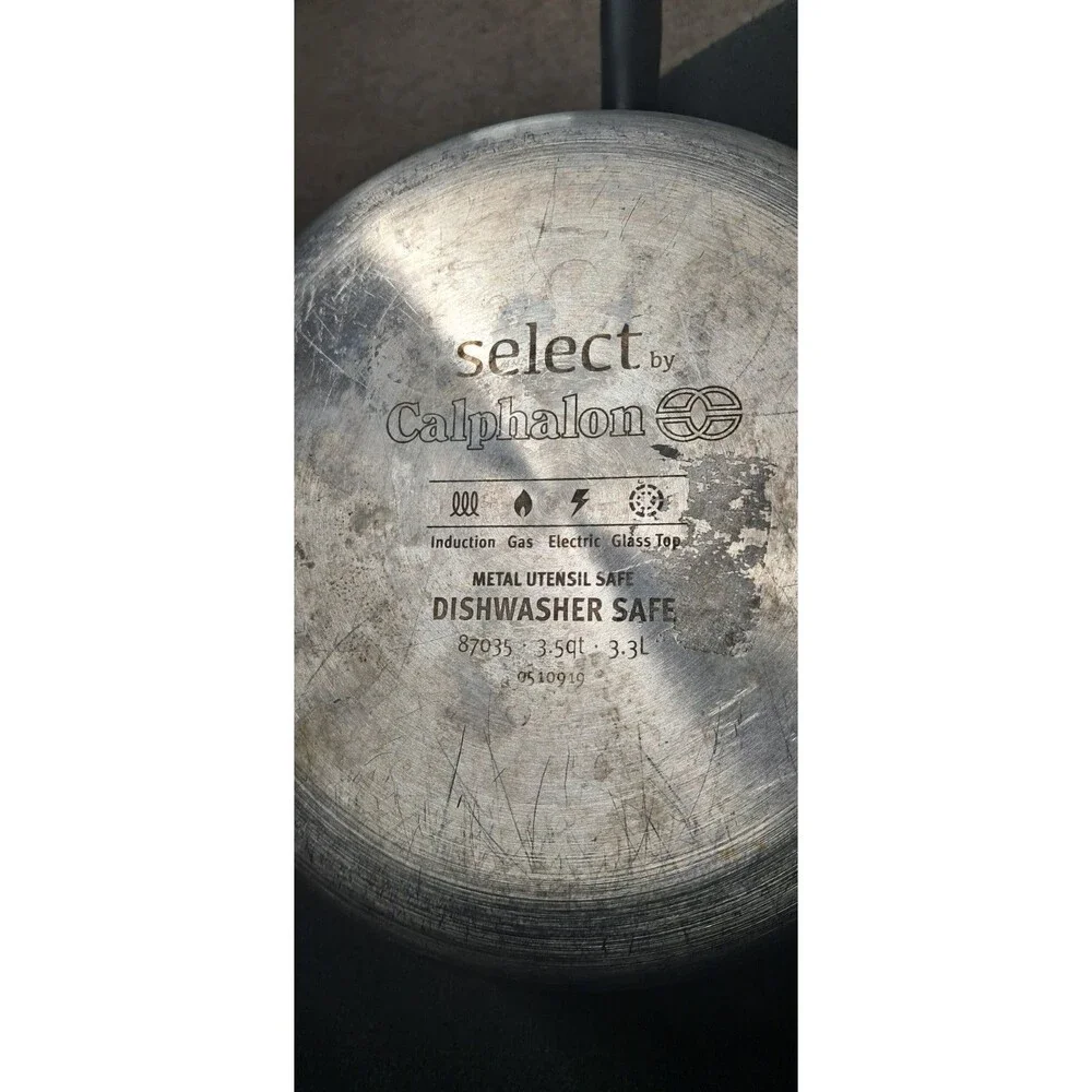 Select by Calphalon Pot 3.5-Quart  Stainless Steel Deep  (Model 8703S)